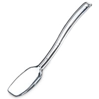 Cambro SPO8CW135 8" Notched Deli Spoon - Clear thumbnail 5