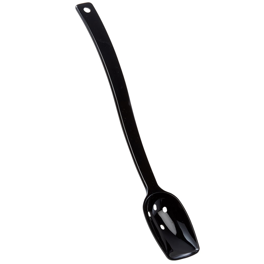Cambro SPOP10CW110 10" Perforated Deli Spoon - Black