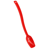 Cambro SPOP10CW148 10" Perforated Deli Spoon - White thumbnail 3
