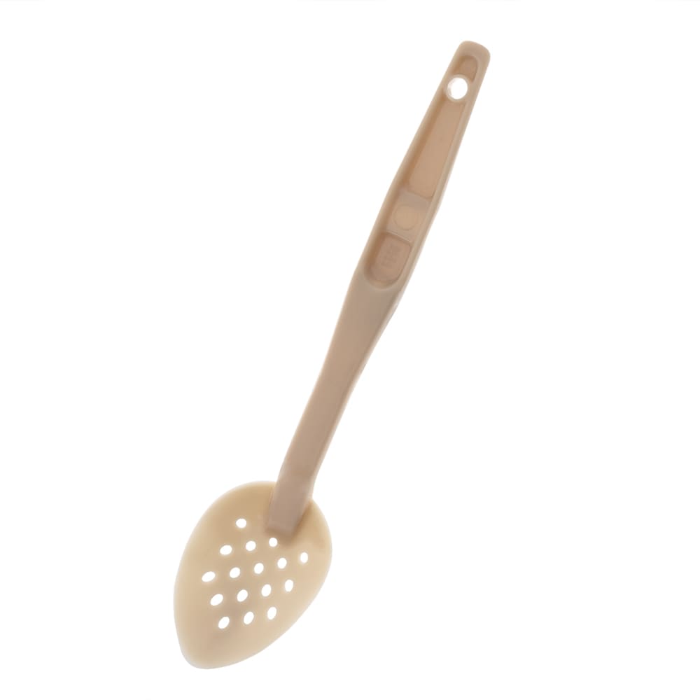 Cambro SPOP13CW133 13" Perforated Spoon - Beige