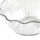Cambro SRB13152 13 oz Swirl Bowl - Plastic, Clear thumbnail 3