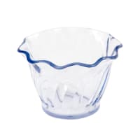 Cambro SRB5110 5 oz Swirl Bowl - Plastic, Black thumbnail 2