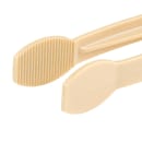Cambro TG9133 9"L Plastic Serving Tongs, Beige thumbnail 3