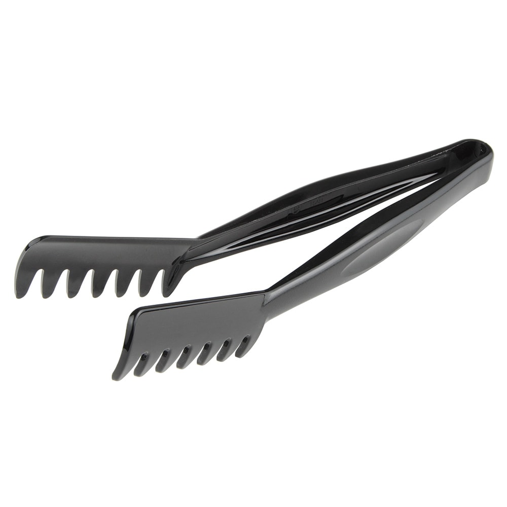 Cambro TGA11110 10 4/5"L Plastic Serving Tongs, Black