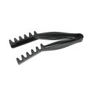 Cambro TGA8110 8 1/4" Plastic Serving Tongs, Black thumbnail 2