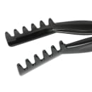 Cambro TGA8110 8 1/4" Plastic Serving Tongs, Black thumbnail 3