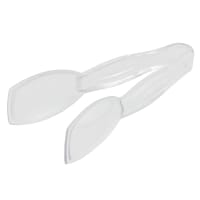 Cambro TGG6133 6 9/16"L Plastic Serving Tongs, Beige thumbnail 3