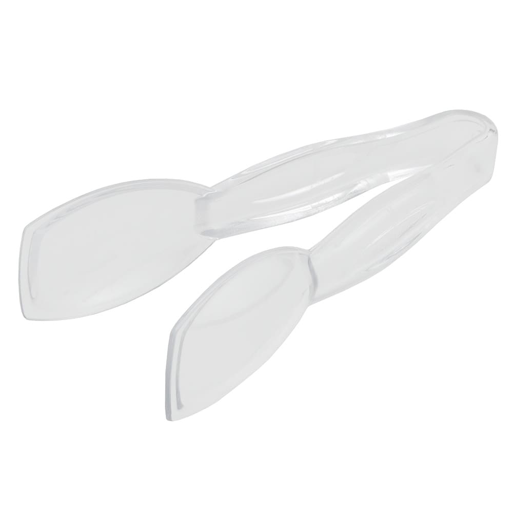 Cambro TGG6135 6 9/16"L Plastic Serving Tongs, Clear