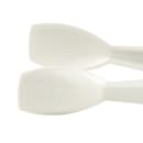 Cambro TGG9148 9 1/2"L Plastic Serving Tongs, White thumbnail 3