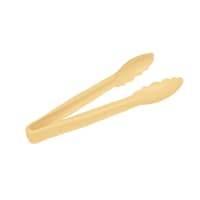 Cambro TGG9148 9 1/2"L Plastic Serving Tongs, White thumbnail 5