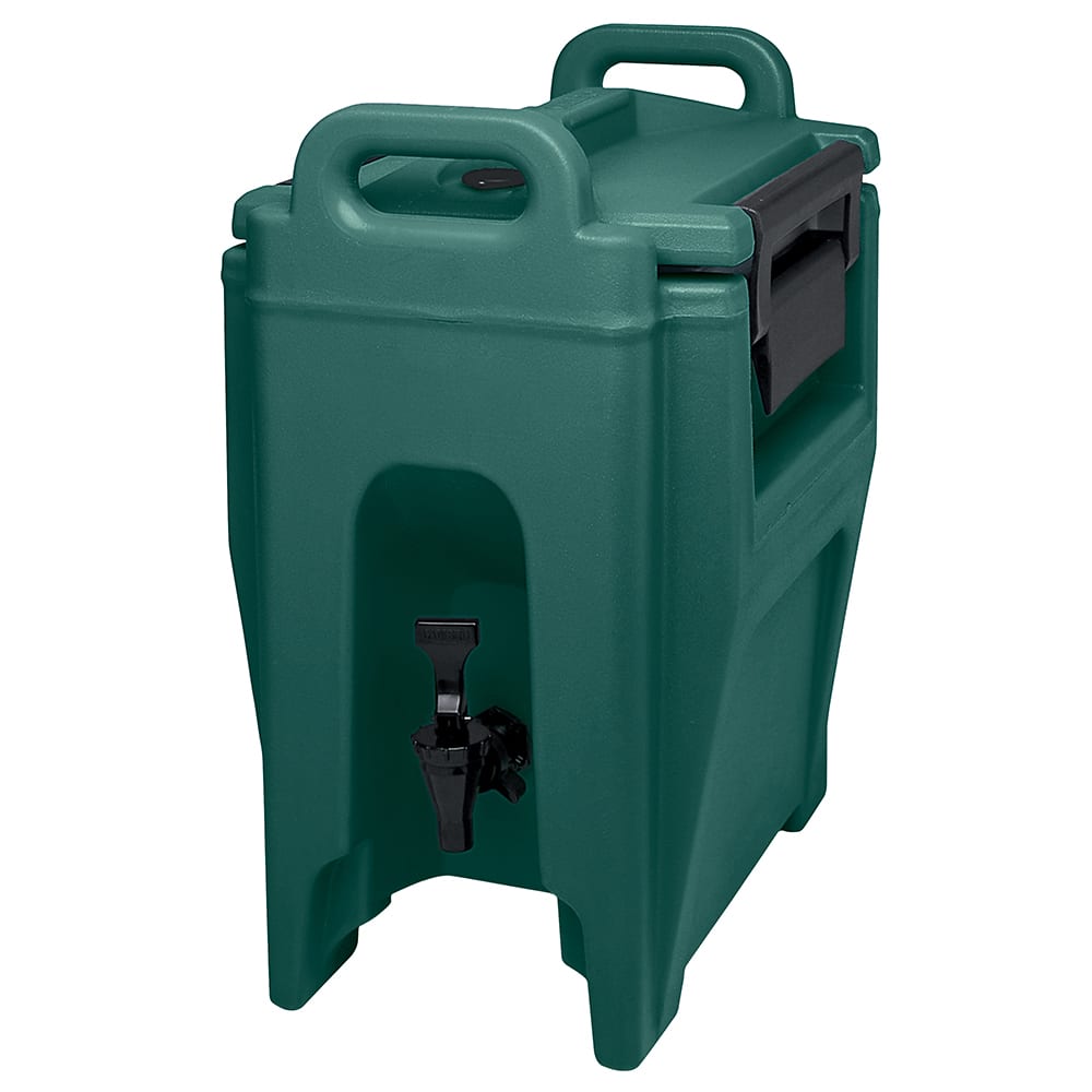 Cambro UC250519 2 3/4 Ultra Camtainer® Insulated Beverage Dispenser, Kentucky Green