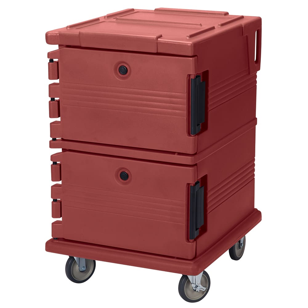 Cambro UPC1200402 Ultra Camcart® Insulated Food Carrier - 90 qt w/ (16) Pan Capacity, Red