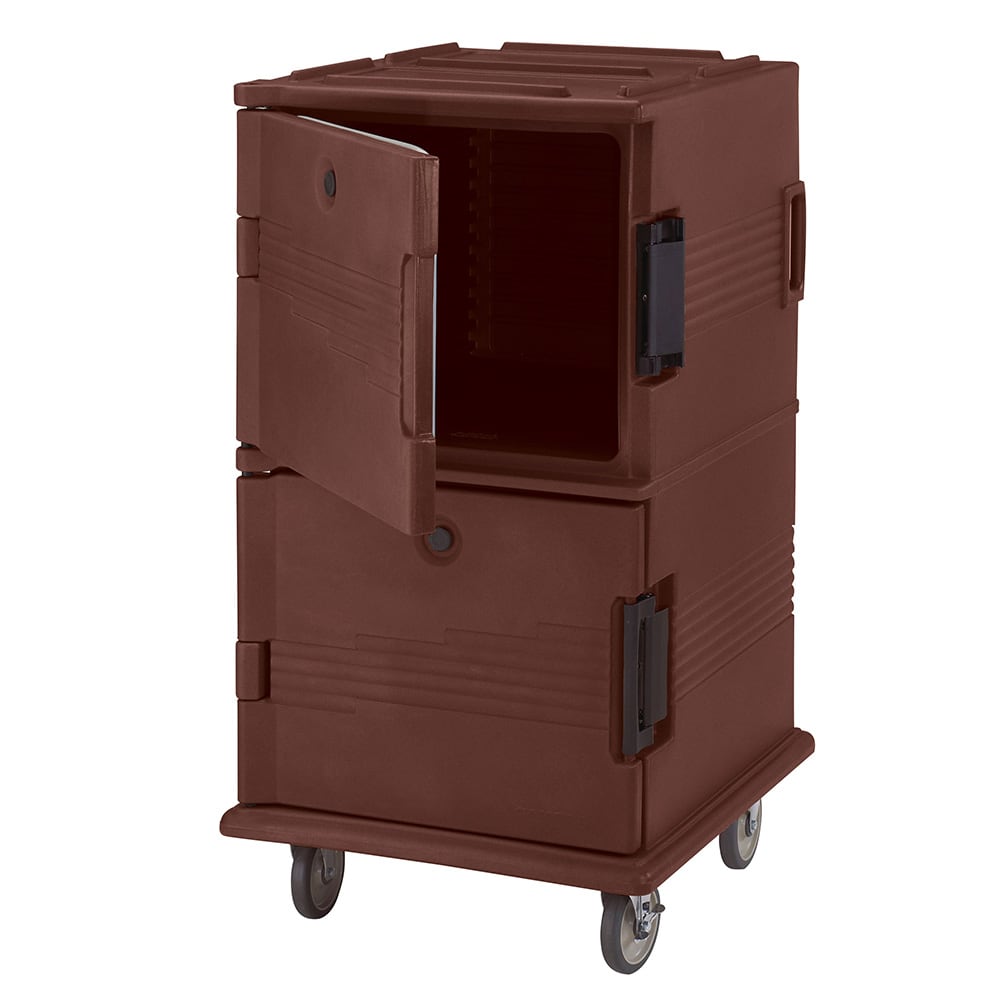 Cambro UPC1600HD131 Ultra Camcart® Insulated Food Carrier w/ (24) Pan Capacity, Dark Brown