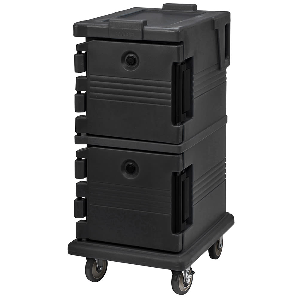 Cambro UPC600110 Ultra Camcart® Insulated Food Carrier - 45 qt w/ (8) Pan Capacity, Black