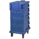 Cambro UPC600186 Ultra Camcart® Insulated Food Carrier - 45 qt w/ (8) Pan Capacity, Navy Blue thumbnail 3