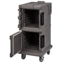 Cambro UPC600194 Ultra Camcart® Insulated Food Carrier - 45 qt w/ (8) Pan Capacity, Granite Sand thumbnail 2
