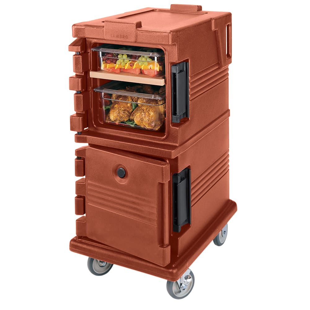 Cambro UPC600402 Ultra Camcart® Insulated Food Carrier - 45 qt w/ (8) Pan Capacity, Red