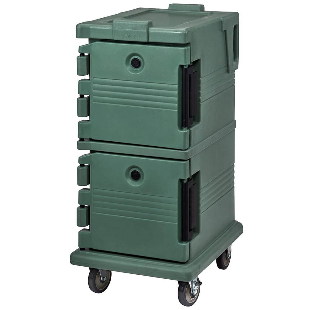 Cambro UPC600519 Ultra Camcart® Insulated Food Carrier - 45 qt w/ (8) Pan Capacity, Green