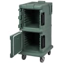 Cambro UPC600519 Ultra Camcart® Insulated Food Carrier - 45 qt w/ (8) Pan Capacity, Green thumbnail 2