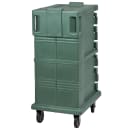Cambro UPC600519 Ultra Camcart® Insulated Food Carrier - 45 qt w/ (8) Pan Capacity, Green thumbnail 3
