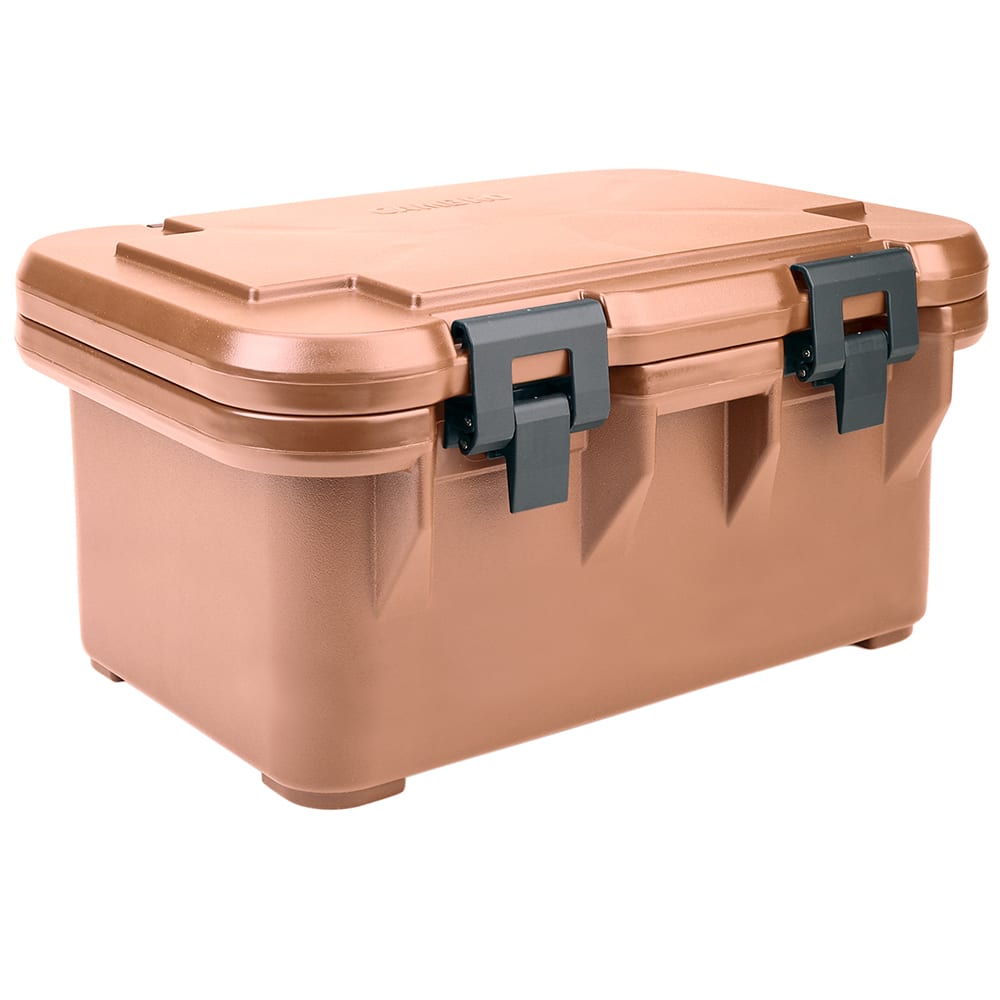 Cambro UPCS180157 24-qt S-Series Pancarrier - Top Loading, Coffee Beige