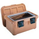 Cambro UPCS180157 24-qt S-Series Pancarrier - Top Loading, Coffee Beige thumbnail 2