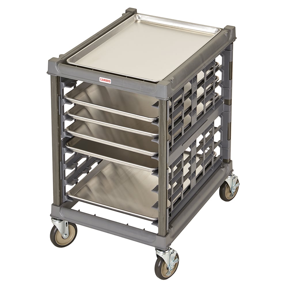 Cambro UPR1826U8580 23 1/4"W 8 Sheet Pan Rack w/ 3" Bottom Load Slides