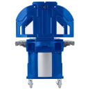 Cambro VBR5186 52 9/32" Versa Food Bar™ Cold Food Bar - (4) Pan Capacity, Floor Model, Navy Blue thumbnail 2