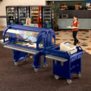 Cambro VCSWR186 52 3/4"W Cash Register Stand w/ Plastic Top, 43"H thumbnail 3