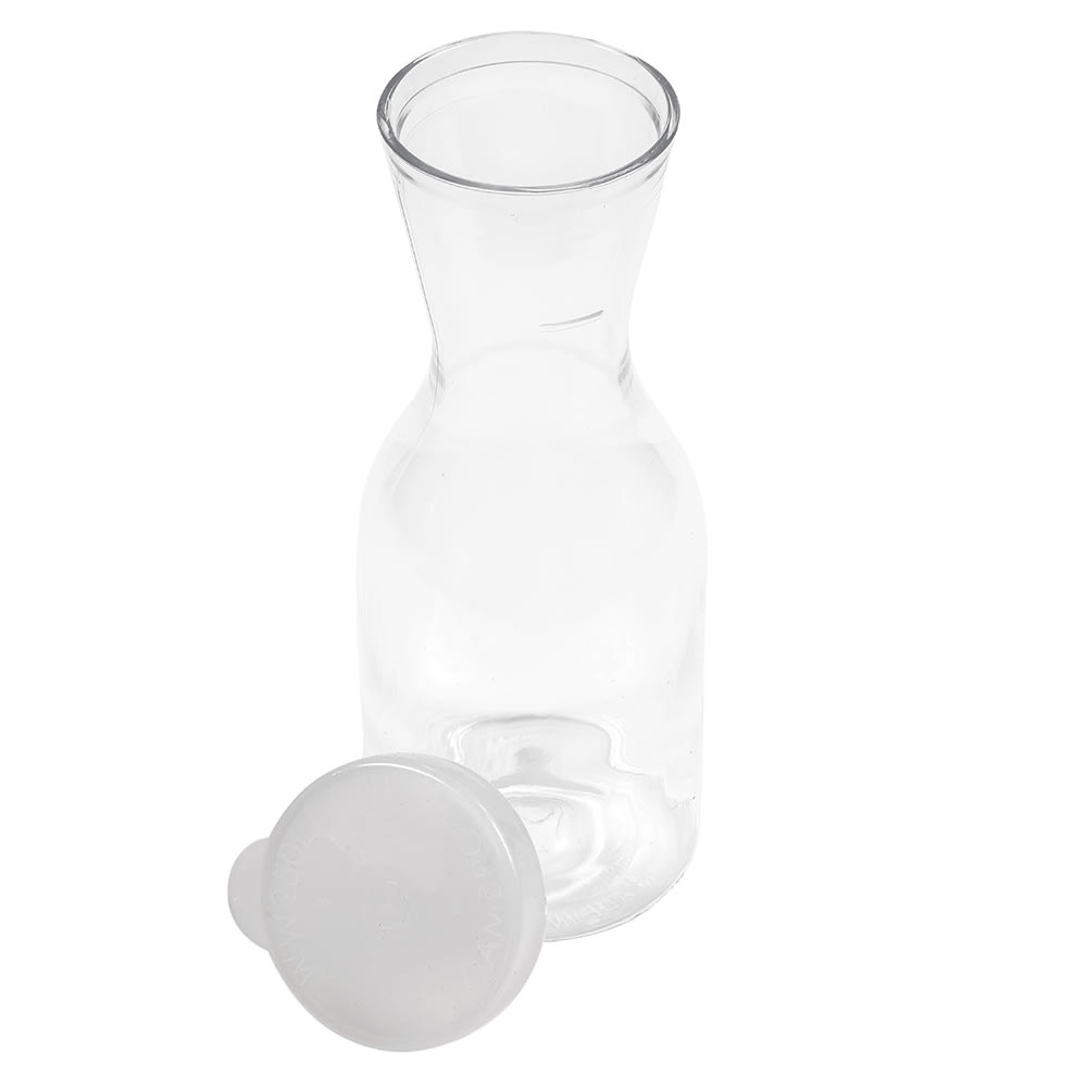 Cambro WW250135 1/4 L Camliter Beverage Decanter - Clear