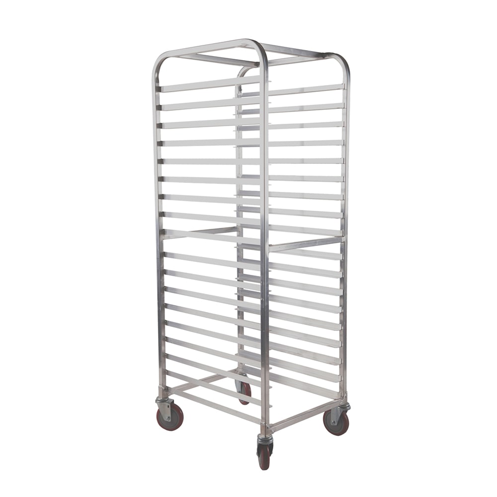 Winholt AL1820B 21"W 20-Sheet Pan Rack w/ 3" Bottom Load Slides