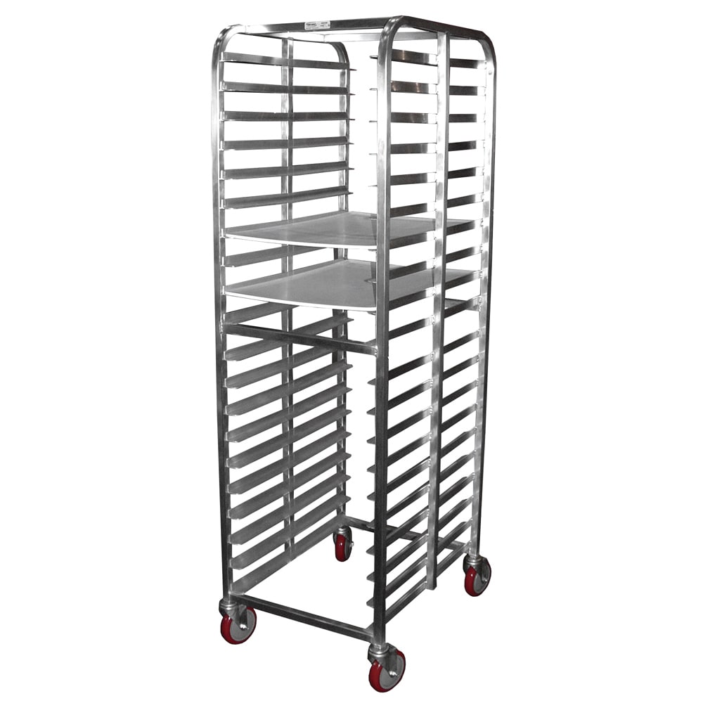 Winholt AL-1820B-XB 21"W 20 Sheet Pan Rack w/ 3" Bottom Load Slides