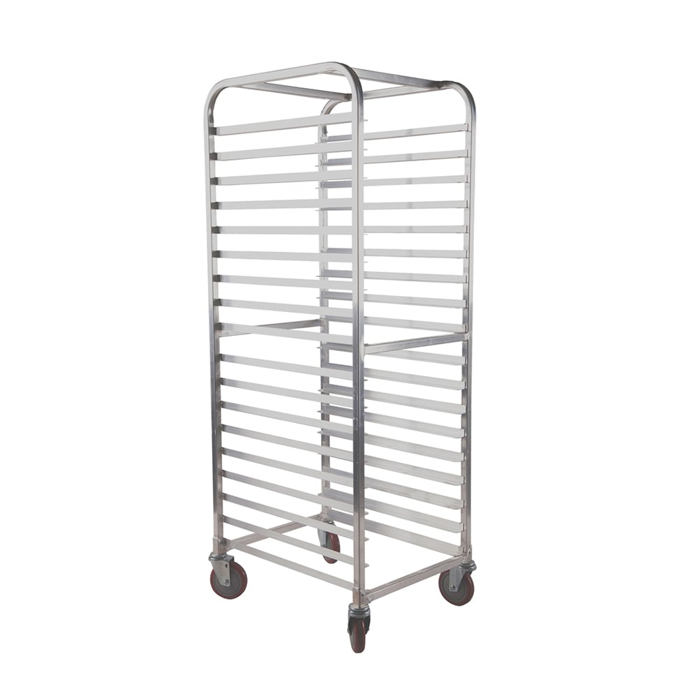 Winholt AL-2618B 28"W 18 Sheet Pan Rack w/ 3" Bottom Load Slides