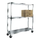 Winholt ALSCH-60-320 60" x 20" Shelving Kit for Walk-In Coolers/Backroom - (3) Levels, Aluminum thumbnail 4