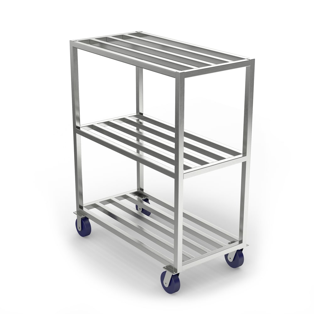 Winholt ALSCS-36-320 36" x 20" Shelving Kit for Walk-In Coolers/Backroom - (3) Levels, Aluminum
