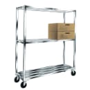Winholt ALSCS-36-320 36" x 20" Shelving Kit for Walk-In Coolers/Backroom - (3) Levels, Aluminum thumbnail 3