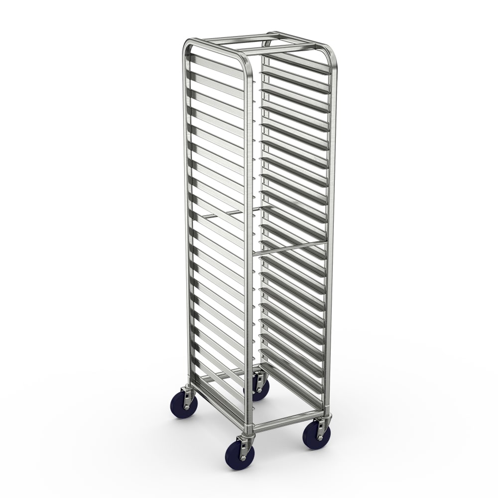 Winholt ALSPR-2220 23 7/8"W 20 Steam Pan Rack w/ 3" Bottom Load Slides