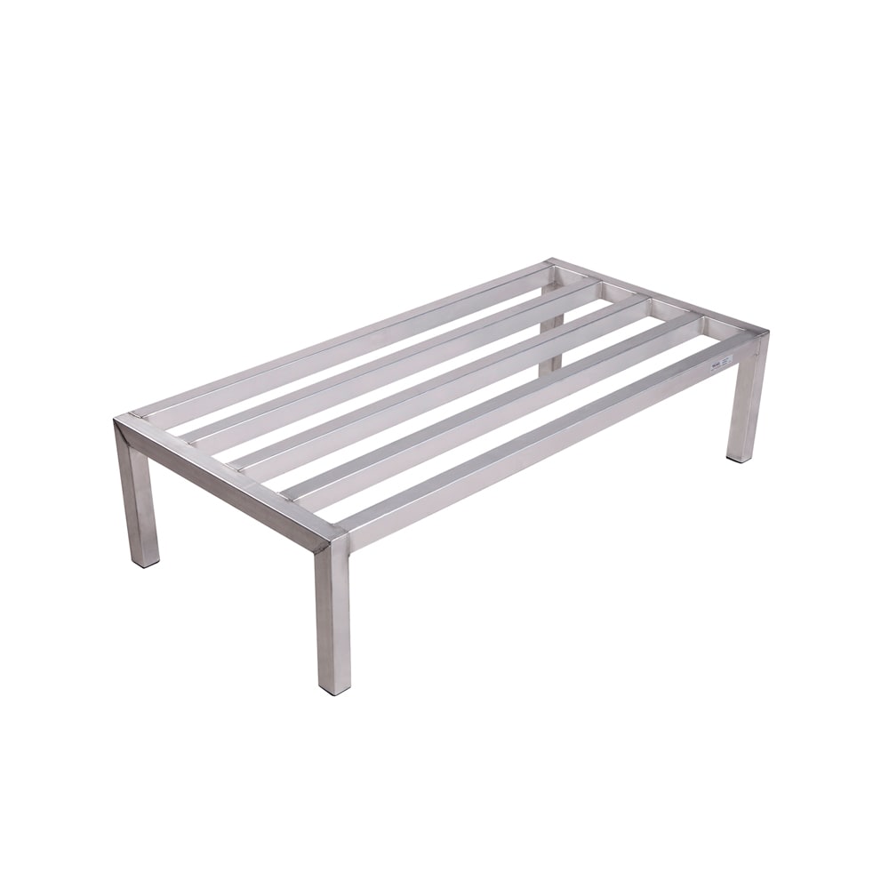 Winholt ALSQ-5-824 60" Stationary Dunnage Rack w/ 2000 lb Capacity, Aluminum