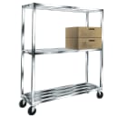 Winholt ALSTB-60-324 60" x 24" Shelving Kit for Walk-In Coolers/Backroom - (3) Levels, Aluminum thumbnail 4