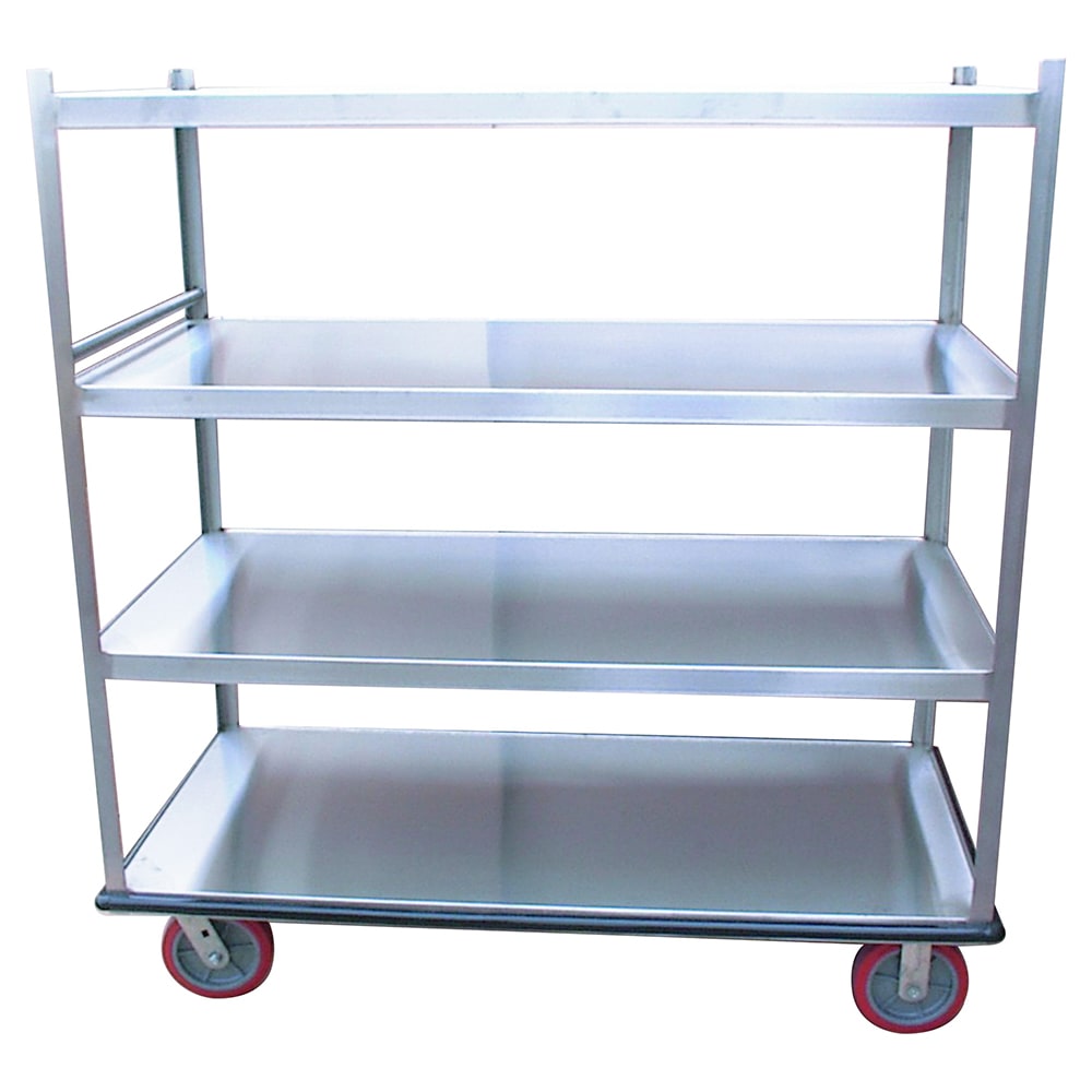 Winholt BNQT-4-SS Queen Mary Banquet Cart- 4 Levels, Stainless Steel