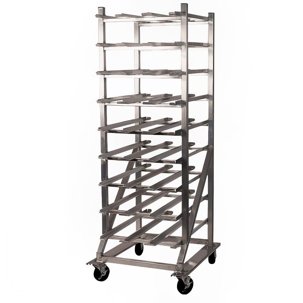 Winholt CR162M 76"H Mobile Can Rack w/ (162) #10 or (216) #5 Capacity