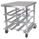 Winholt CR-54S-S 35"H Mobile Can Rack Storage w/ (54) #10 or (72) #5 Capacity thumbnail 3