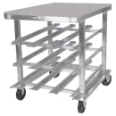 Winholt CR-72PT 40"H Mobile Can Rack Storage w/ (72) #10 or (96) #5 Capacity thumbnail 2