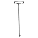 Winholt D-2027 Multi Purpose Dough Box Dolly w/ 300 lb Capacity, Aluminum thumbnail 2