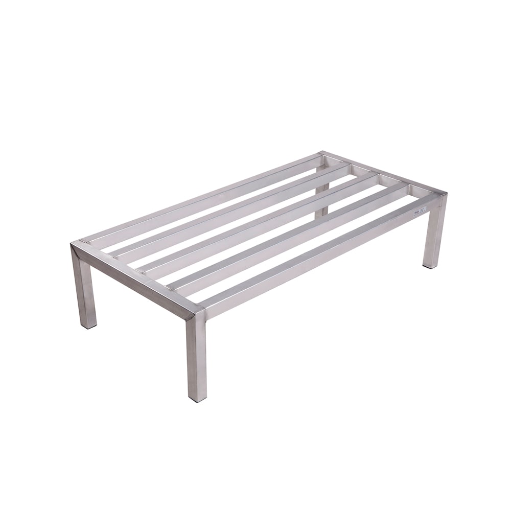 Winholt DASQ31220 36" Stationary Dunnage Rack w/ 1500-lb Capacity, Aluminum