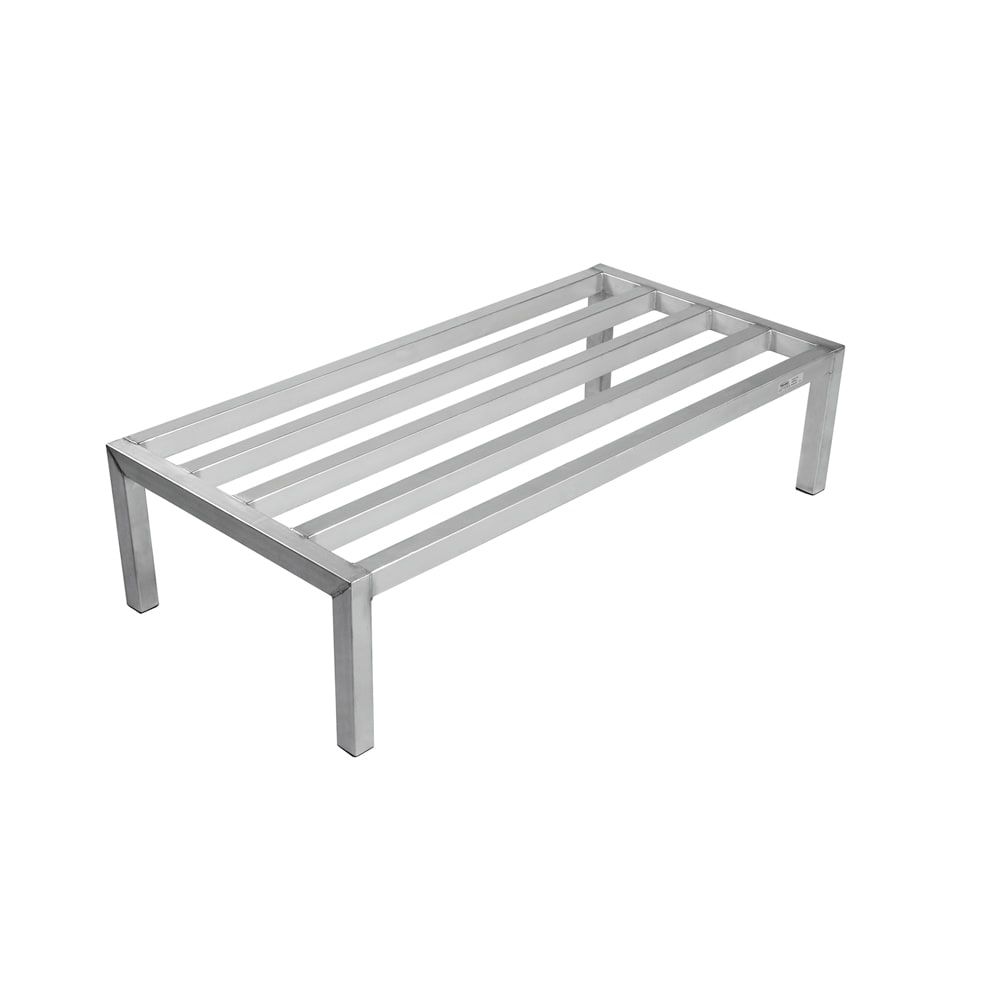 Winholt DASQ-3-824 36" Stationary Dunnage Rack w/ 2100 lb Capacity, Aluminum