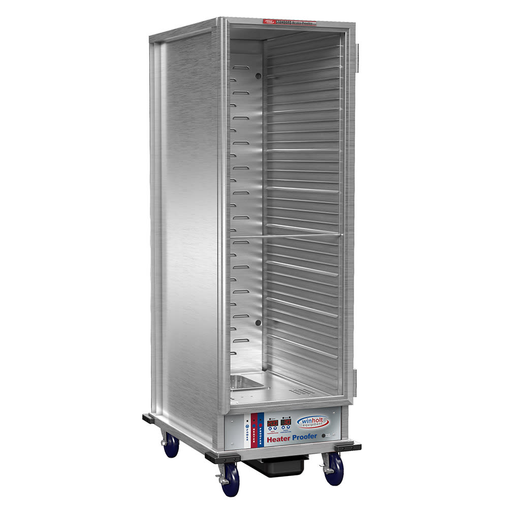 Winholt NHPL-1836C-DGT Full Height Non-Insulated Mobile Heated Cabinet w/ (35) Pan Capacity, 120v