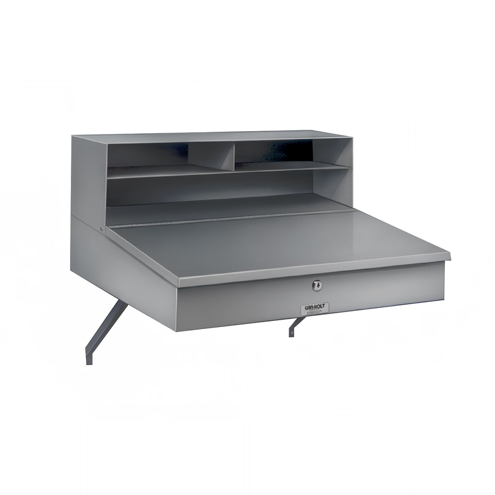 Winholt RDWN-1 Receiving Desk - 22"W x 24"D x 12"H, Steel, Blue