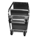 Winholt UC-2-1832SS 2 Level Aluminum Utility Cart w/ 1200 lb Capacity, Raised Ledges thumbnail 2