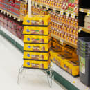 Winholt W-2414 14" Stationary Double Display Merchandiser, Steel Wire thumbnail 3